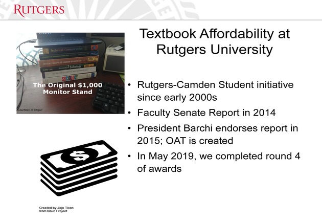 The Evolution of Rutgers University’s Open and Affordable Textbook (OAT) Program - Page 4