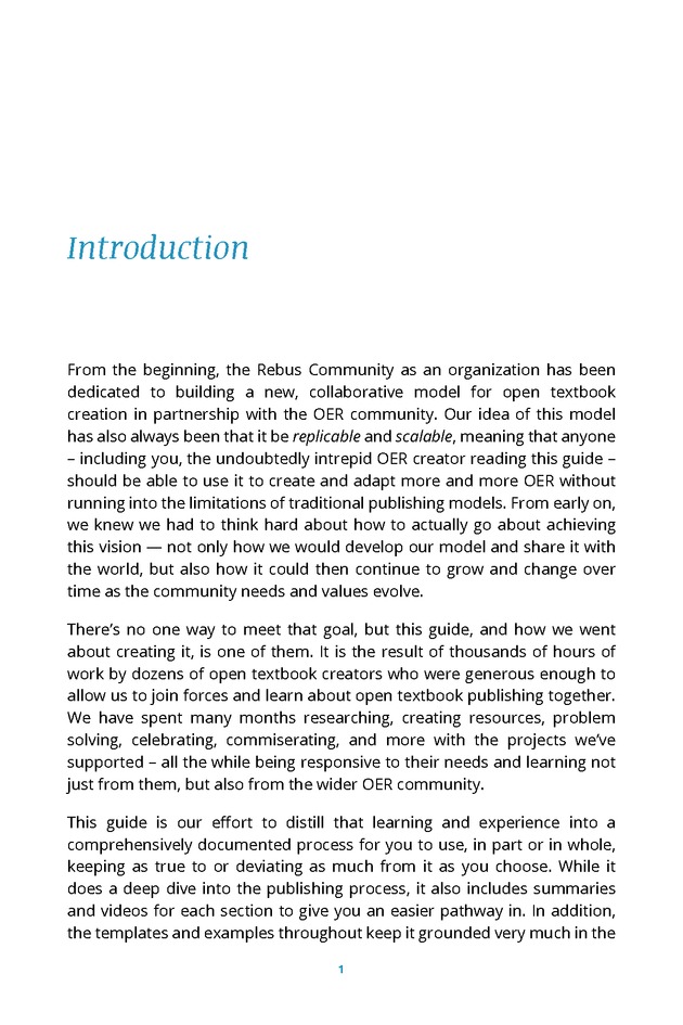 The Rebus Guide to Publishing Open Textbooks (So Far) - Page 1