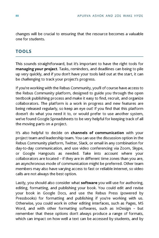 The Rebus Guide to Publishing Open Textbooks (So Far) - Page 80