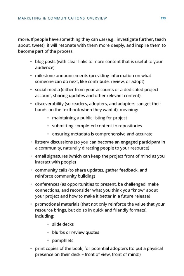 The Rebus Guide to Publishing Open Textbooks (So Far) - Page 173