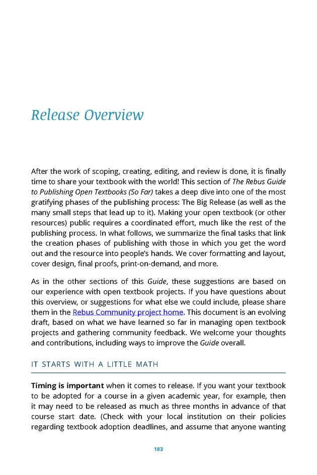 The Rebus Guide to Publishing Open Textbooks (So Far) - Page 183