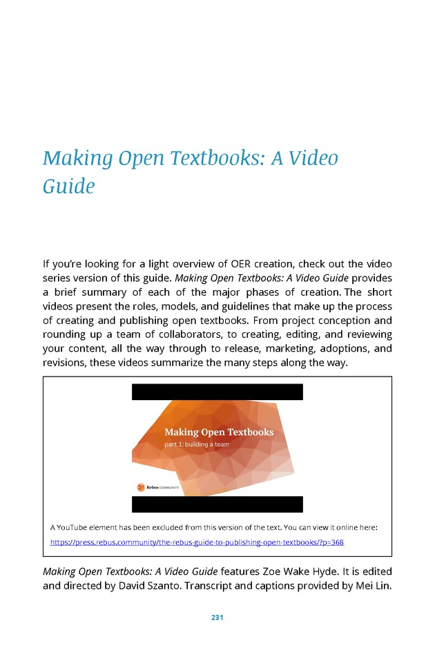The Rebus Guide to Publishing Open Textbooks (So Far) - Page 231