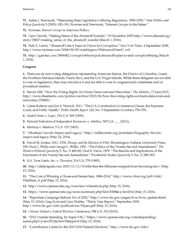 American Government - Page 733