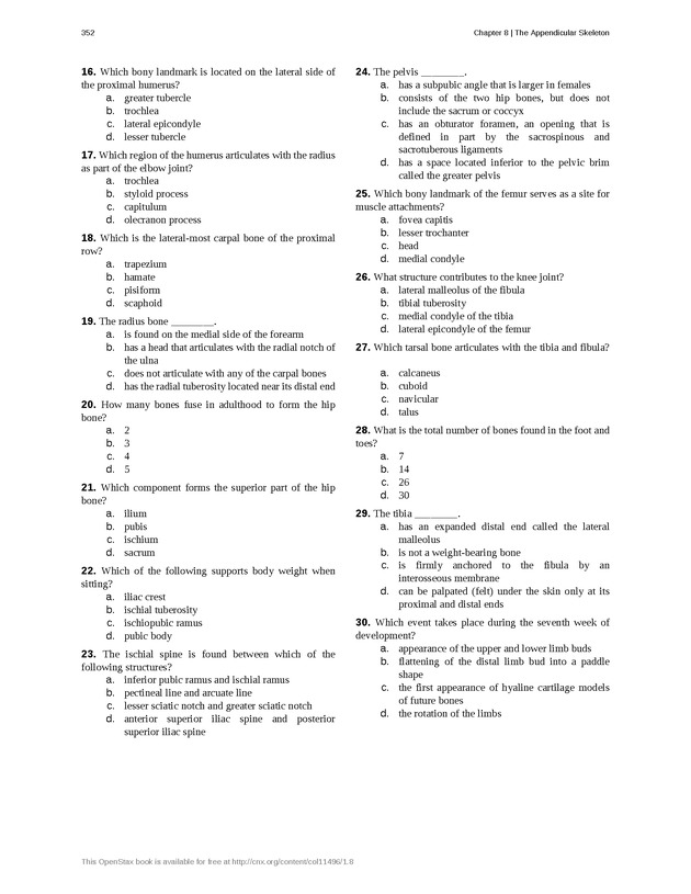 Anatomy & Physiology - 