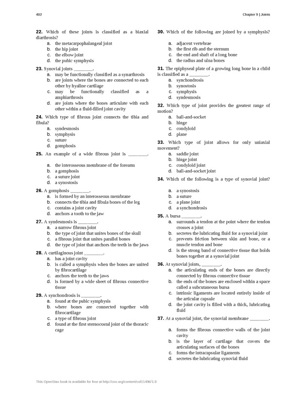 Anatomy & Physiology - 