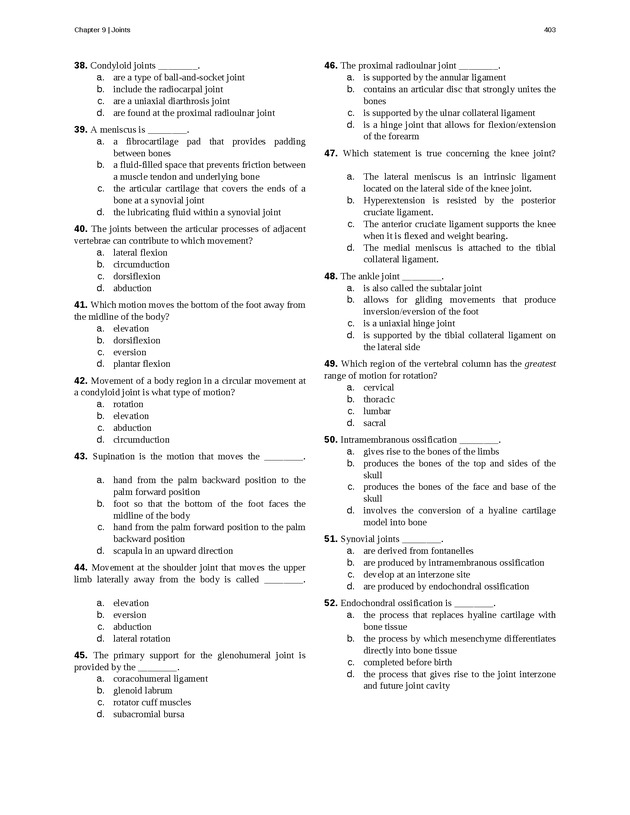 Anatomy & Physiology - 