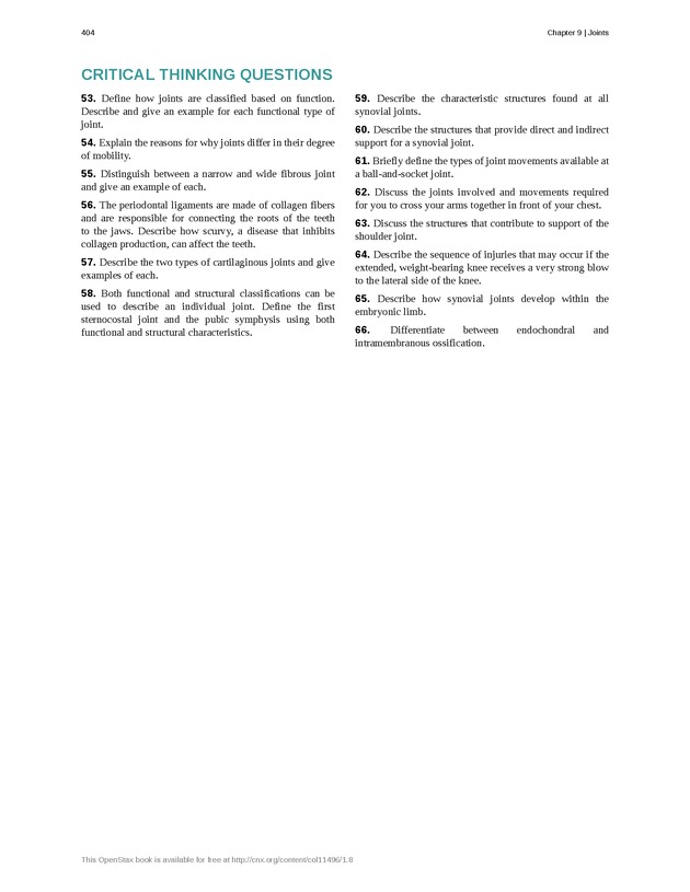 Anatomy & Physiology - 