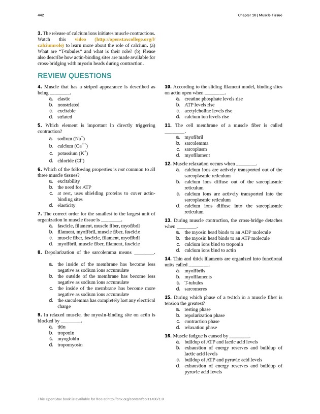 Anatomy & Physiology - 