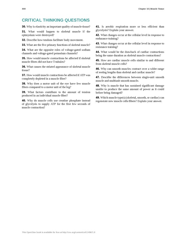 Anatomy & Physiology - 