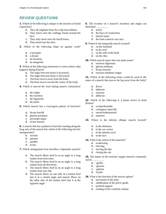Anatomy & Physiology - 