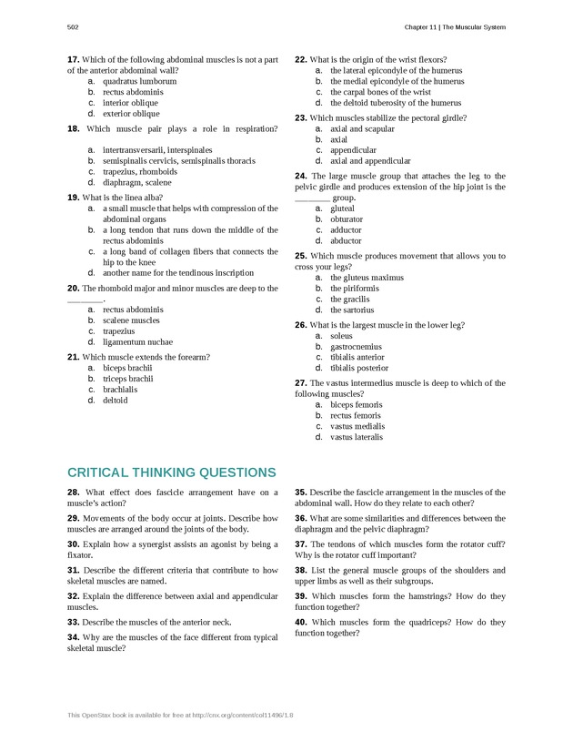 Anatomy & Physiology - 