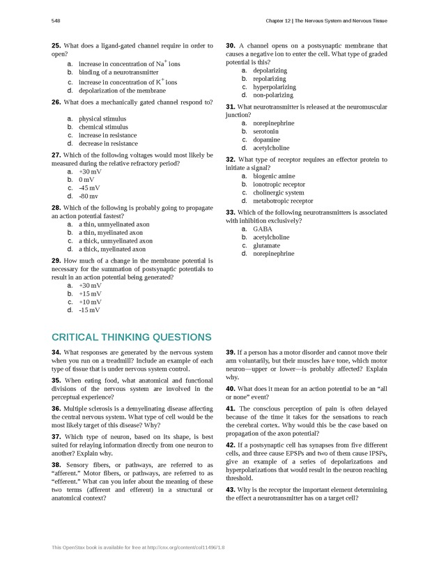 Anatomy & Physiology - 