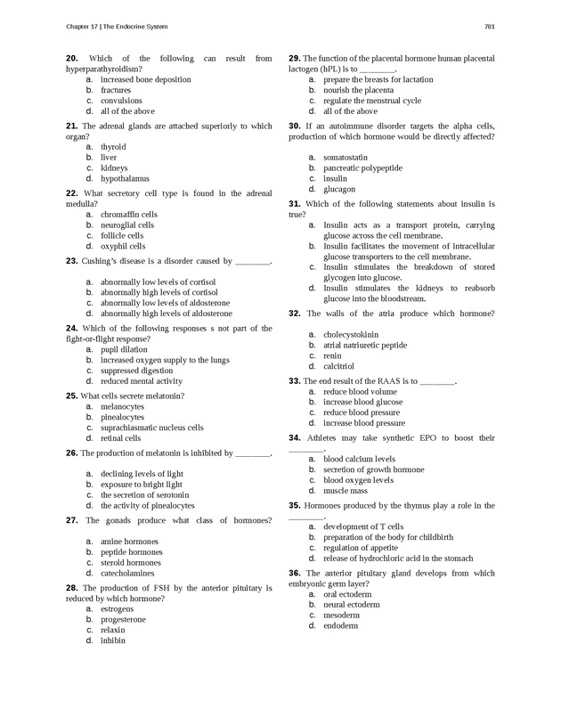 Anatomy & Physiology - 