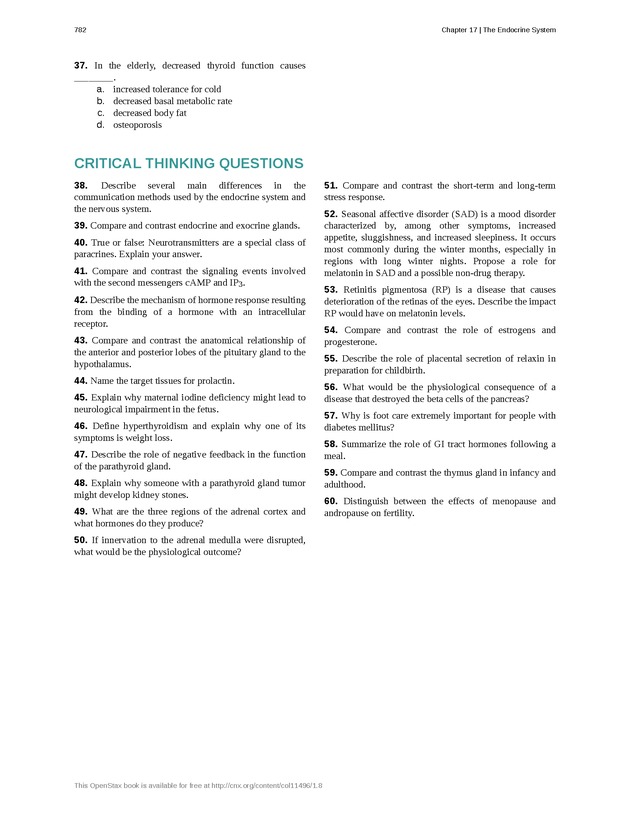 Anatomy & Physiology - 