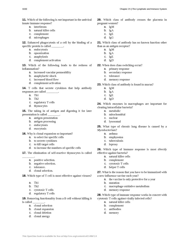 Anatomy & Physiology - 
