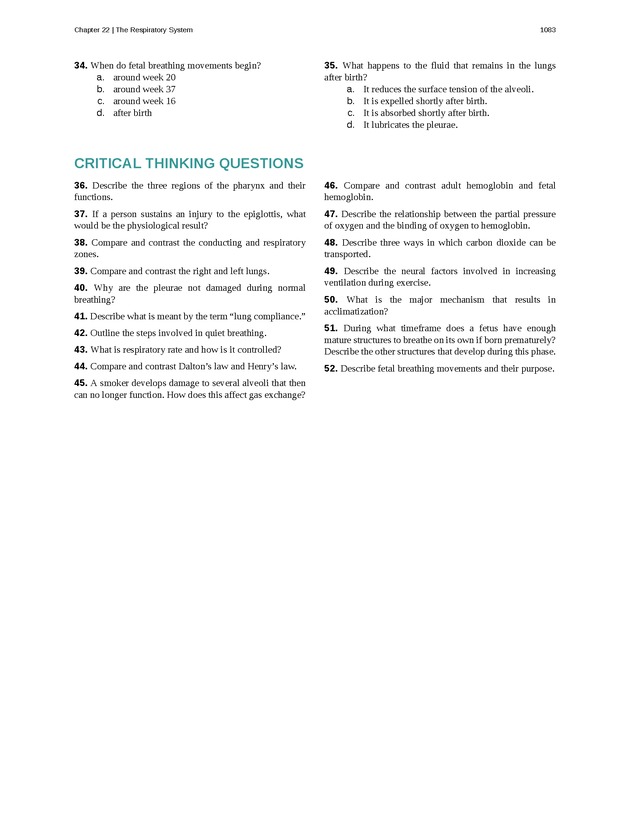 Anatomy & Physiology - 
