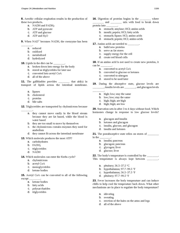 Anatomy & Physiology - 