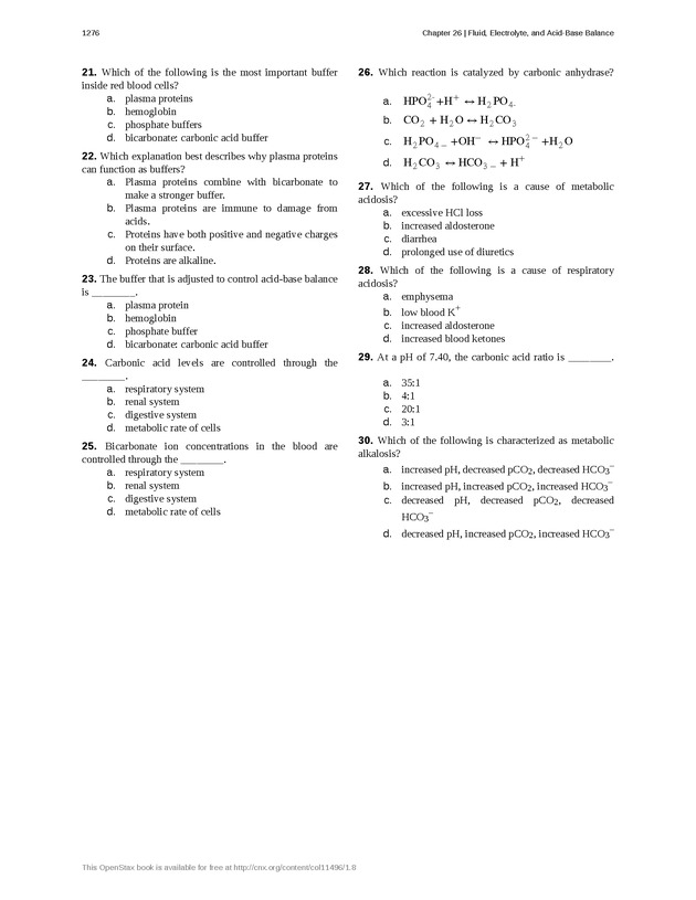 Anatomy & Physiology - 