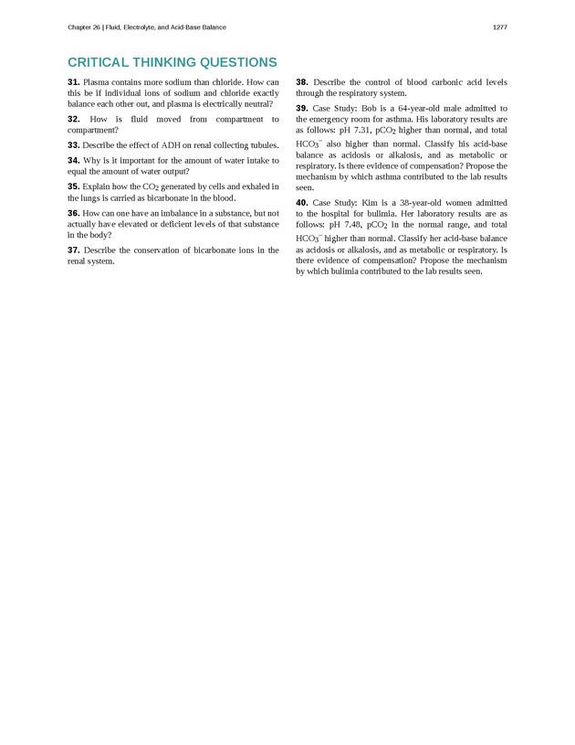 Anatomy & Physiology - 