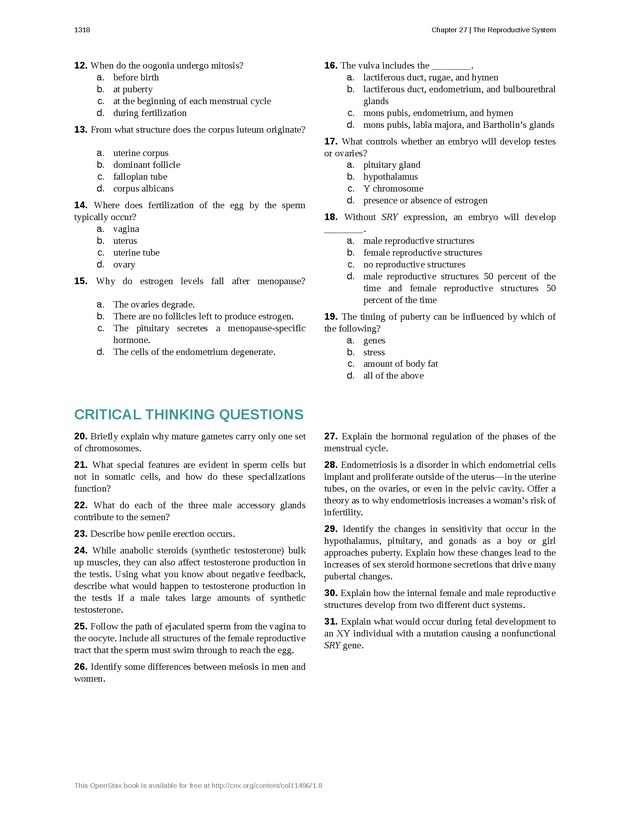 Anatomy & Physiology - 