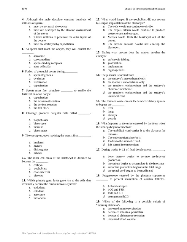 Anatomy & Physiology - 