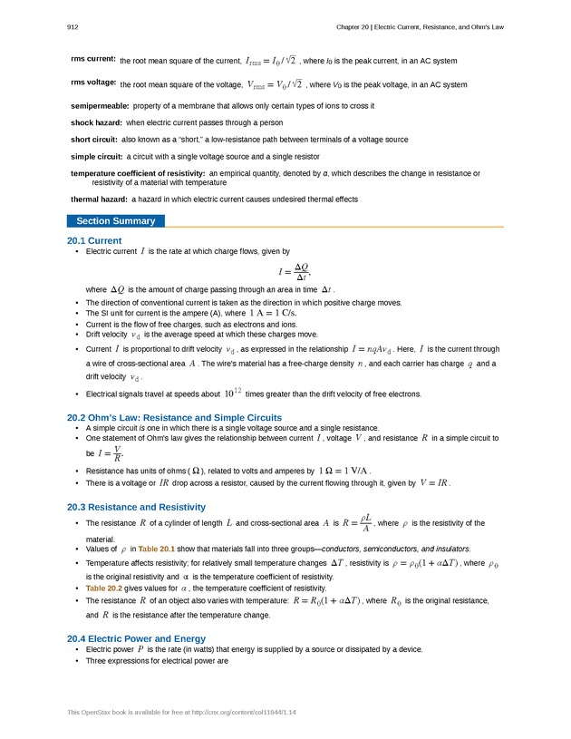 College Physics (AP Courses) - Page 906