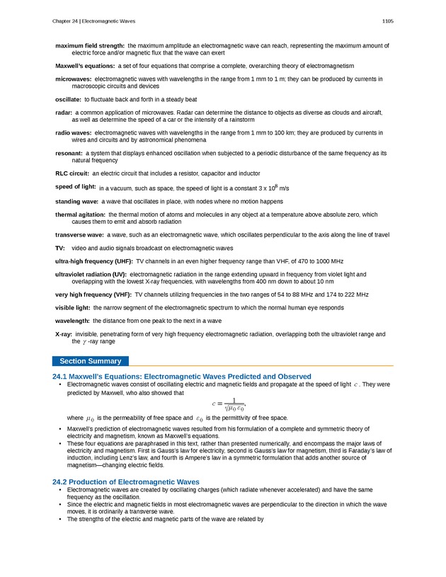 College Physics (AP Courses) - Page 1099
