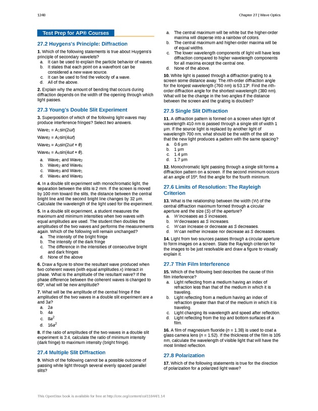 College Physics (AP Courses) - Page 1242