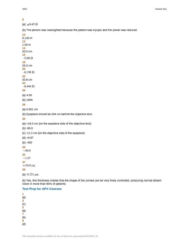 College Physics (AP Courses) - Page 1646