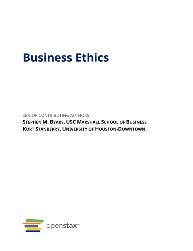 Business Ethics - Front Matter 3