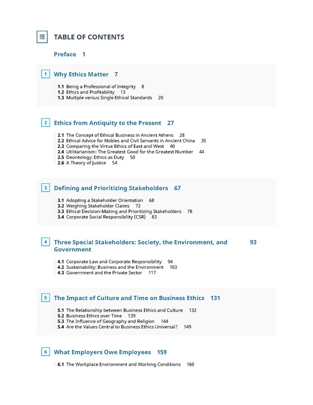 Business Ethics - Front Matter 7