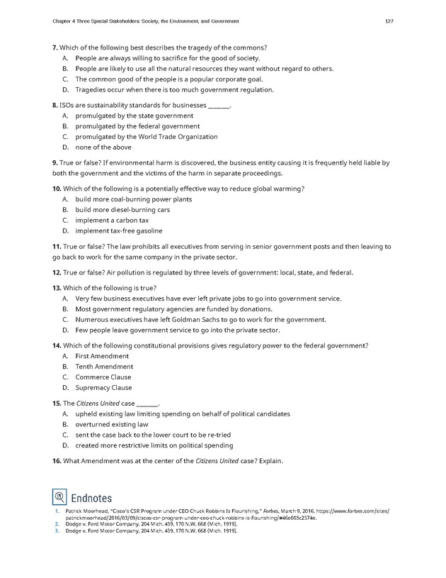 Business Ethics - Page 121