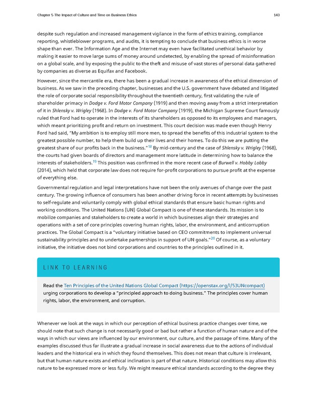 Business Ethics - Page 137