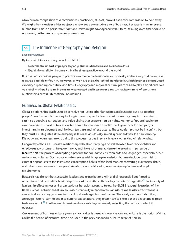 Business Ethics - Page 138