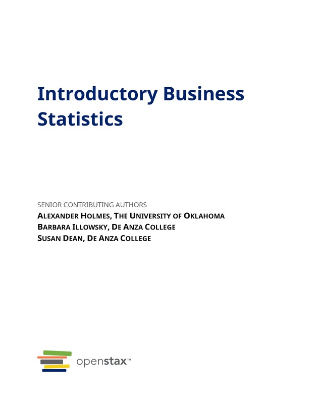 Business Statistics - Front Matter 3