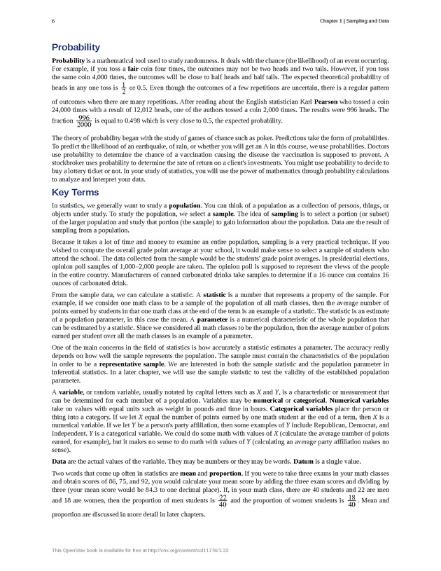 Business Statistics - Page 2
