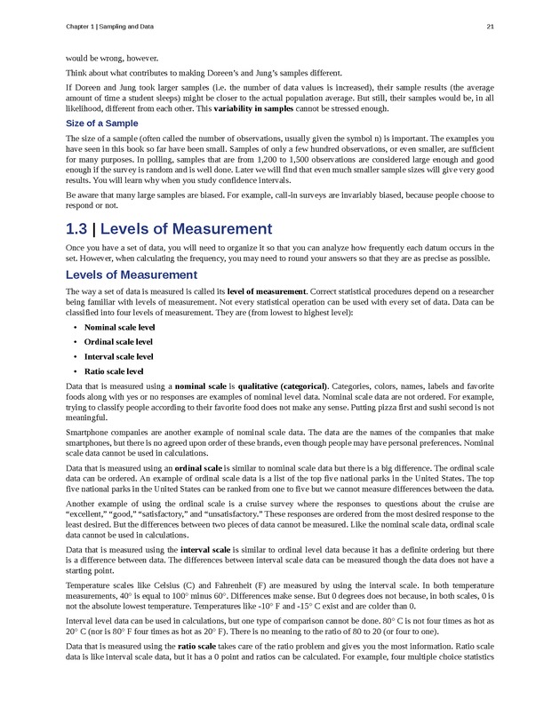 Business Statistics - Page 17