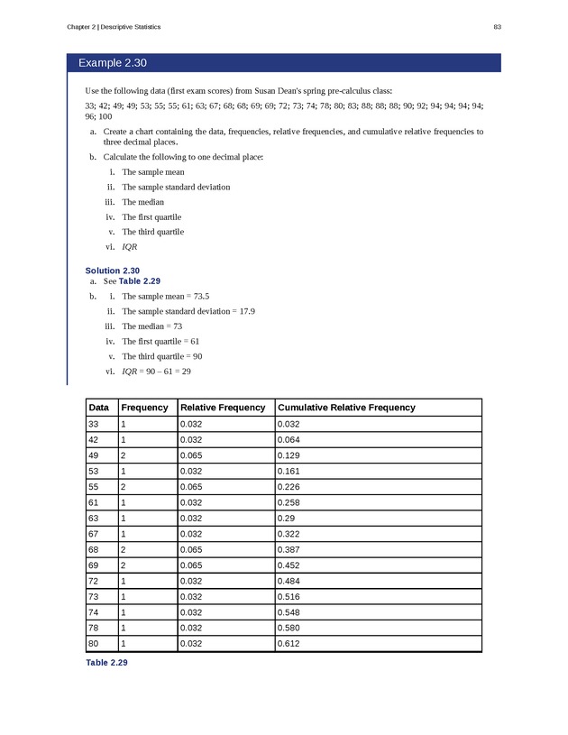 Business Statistics - Page 79