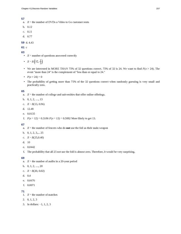 Business Statistics - Page 233