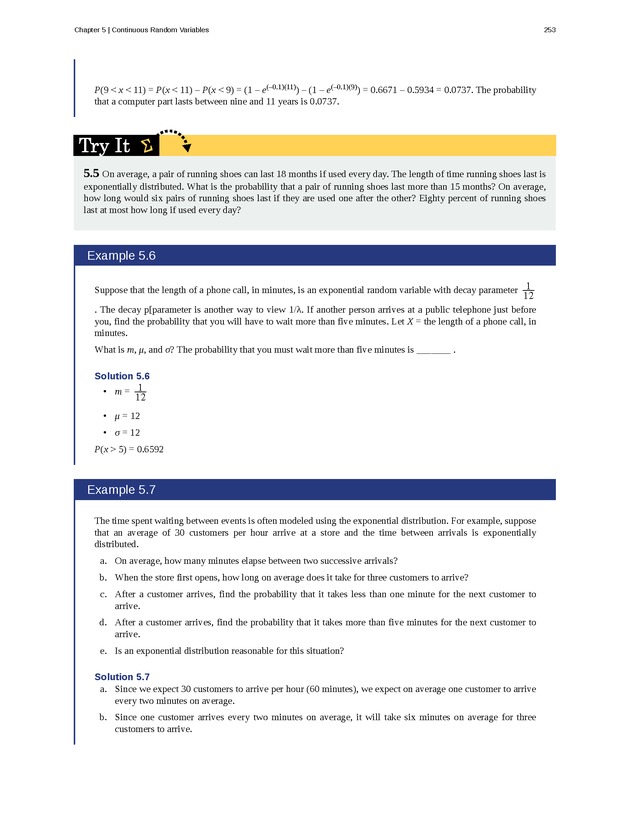 Business Statistics - Page 249