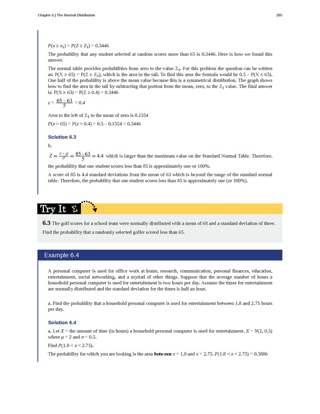 Business Statistics - Page 281