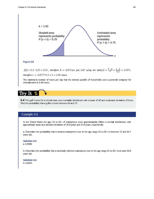 Business Statistics - Page 283