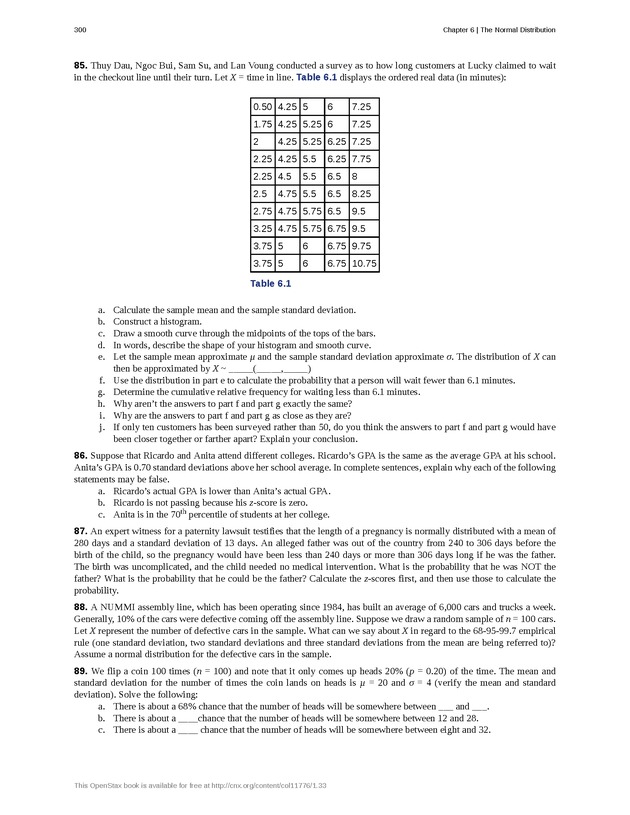 Business Statistics - Page 296