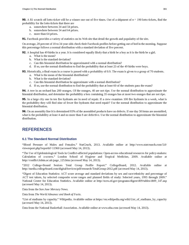 Business Statistics - Page 297