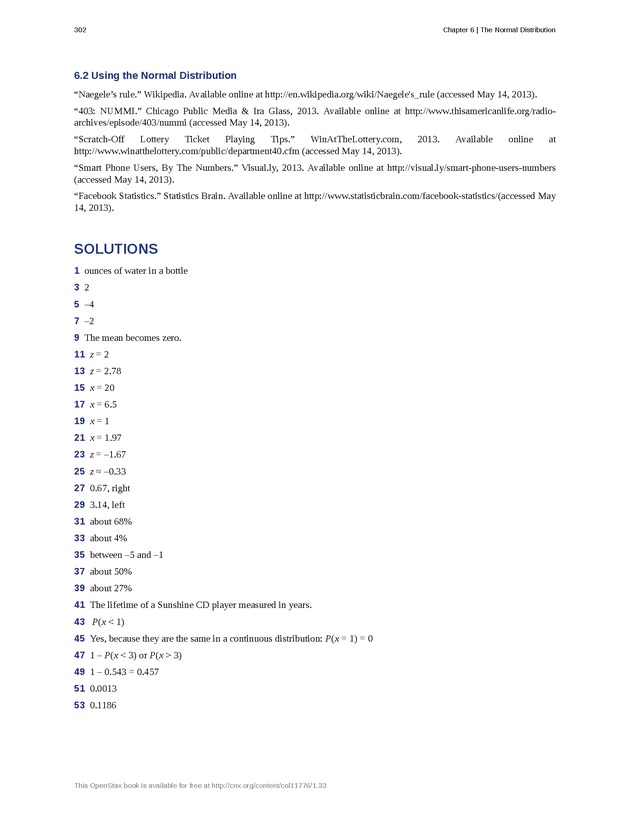 Business Statistics - Page 298