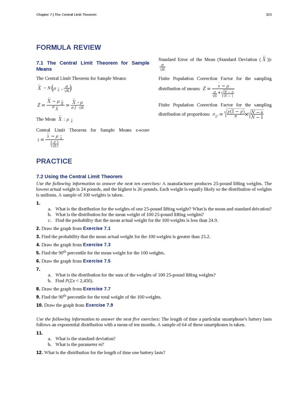 Business Statistics - Page 319