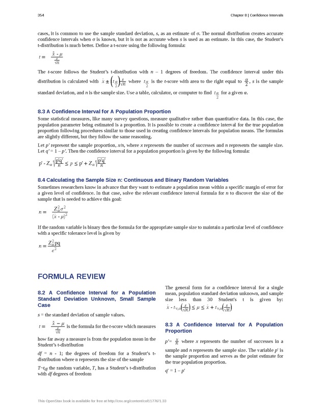 Business Statistics - Page 350