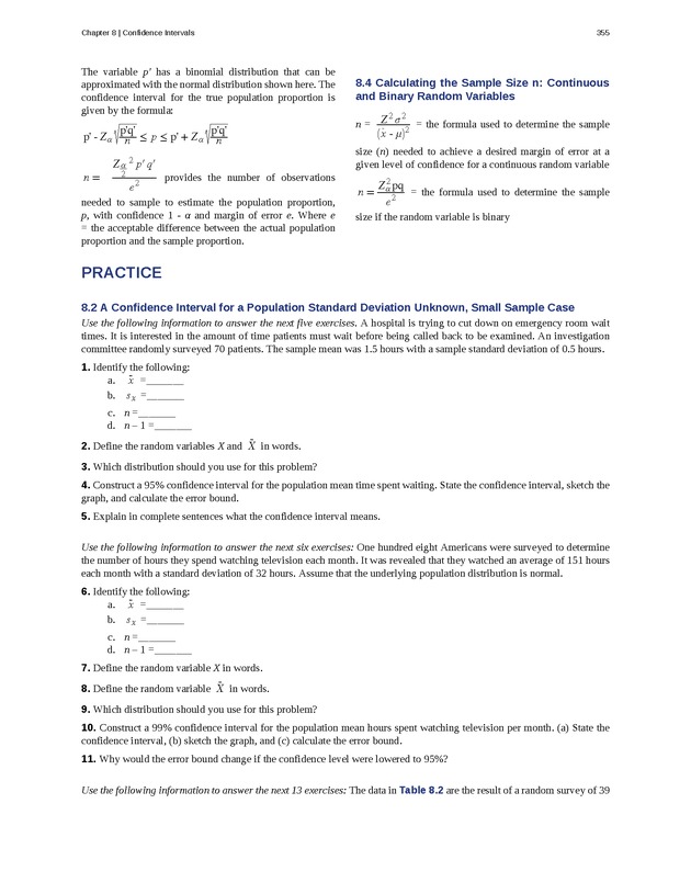 Business Statistics - Page 351