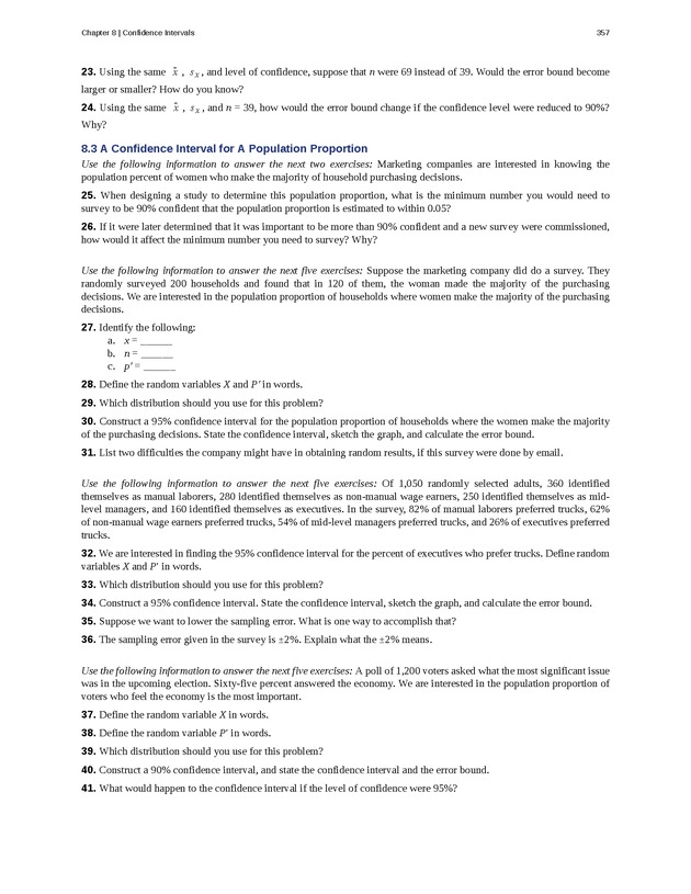 Business Statistics - Page 353
