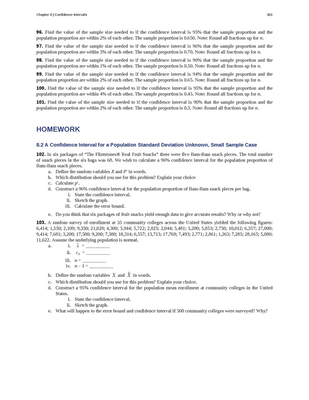 Business Statistics - Page 357